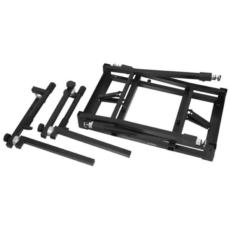 Bespeco BP100TN Supporto per 2 tastiere a 4 gambe