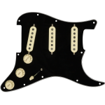 Fender Pre-Wired Strat® Pickguard, Texas Special SSS Black 11 Hole 0992342506