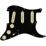 Fender Pre-Wired Strat® Pickguard, Custom '69 SSS Black 11 Hole 0992341506 