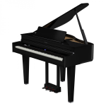 Roland GP6 PE Polished Ebony Pianoforte Digitale Nero Lucido