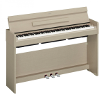 Yamaha YDP S35WA White Ash Pianoforte Digitale 88 Tasti Pesati con Mobile Rovere Satinato