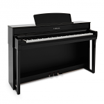 Yamaha CLP735PE Polished Ebony Pianoforte Digitale 88 Tasti Pesati con Mobile Nero Lucido