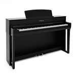 Yamaha CLP745PE Polished Ebony Pianoforte Digitale 88 Tasti Pesati con Mobile Nero Lucido