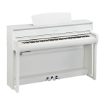 Yamaha CLP775WH White Pianoforte Digitale 88 Tasti Pesati con Mobile Bianco Satinato