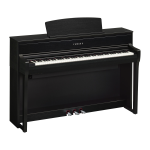 Yamaha CLP775B Black Pianoforte Digitale 88 Tasti Pesati con Mobile Nero Satinato