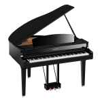 Yamaha CLP795GP PE Polished Ebony Pianoforte Digitale a Coda 88 Tasti Pesati Nero Lucido