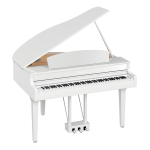 Yamaha CLP795GP PWH Polished White Pianoforte Digitale a Coda 88 Tasti Pesati Bianco Lucido