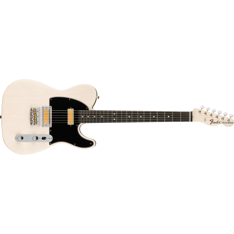 Fender Gold Foil Telecaster®, Ebony Fingerboard, White Blonde