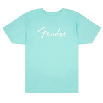 Fender® Spaghetti Logo T-Shirt, Daphne Blue, L