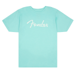 Fender® Spaghetti Logo T-Shirt, Daphne Blue, M