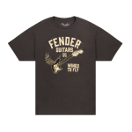 Fender® Wings To Fly T-Shirt, Vintage Black, M