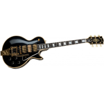 Gibson Custom 1957 Les Paul Custom 3-pickup Ebony Vos Bigsby Gold 