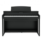 Kawai CA401B Pianoforte digitale Nero satinato