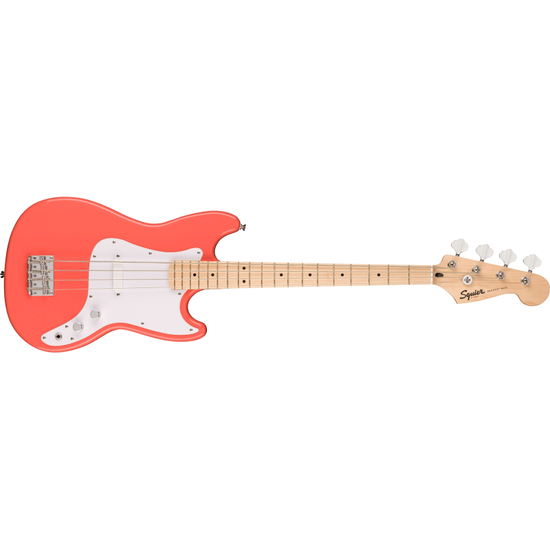 Fender Squier Sonic™ Bronco™ Bass, Maple Fingerboard, Tahitian Coral 0373802511