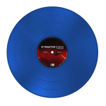 Native Instruments Scratch Control Vinyl Blue MK2 Vinile di Controllo MKII Blu
