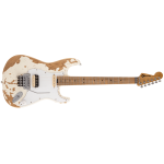 Charvel Henrik Danhage Limited Edition Signature Pro-Mod So-Cal Style 1 HS FR M, Maple Fingerboard, White Relic