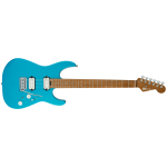 Charvel Pro-Mod DK24 HH 2PT CM, Caramelized Maple Fingerboard, Matte Blue Frost