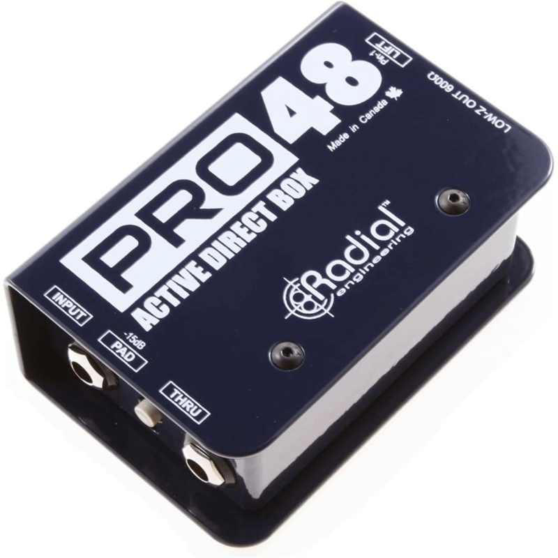 Radial Pro48 DI Box Attiva con Phantom Power