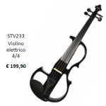 Violino Elettrico STV233 Arrow - completo