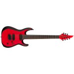 Jackson Pro Plus Series DK Modern MDK7 HT, Ebony Fingerboard, Satin Red with Black bevels