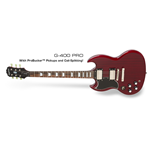 EPIPHONE G400 PRO LEFT EGGPLCHNH1