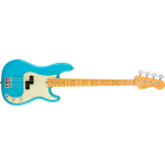 Fender American Professional II Precision Bass® Maple Fingerboard, Miami Blue 0193932719