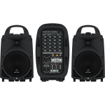 Behringer PPA500BT Sistema PA portatile a 6 canali e 500W con Bluetooth 