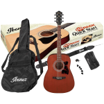 IBANEZ V54NJP OPN Kit chitarra acustica finitura a pori aperti completa di accessori