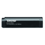 Shure SB902A Batteria ioni di litio trasmettitori GLX-D