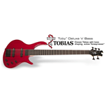 Epiphone Toby Deluxe V Trans Red EBD5TRBH1
