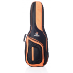 Bespeco BAG170EG Borsa morbida per chitarra elettrica nero/arancio