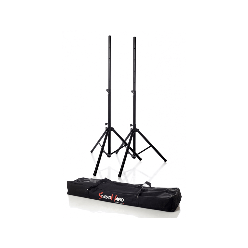 Bespeco SH80NP Coppia di supp pneumatici per altoparlante con borsa