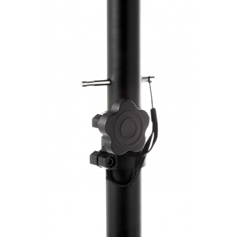 Bespeco SH70N Coppia di supporti per altoparlante con borsa -serie stand hard