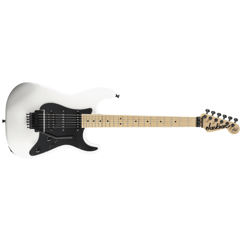 Jackson X Series Signature Adrian Smith San Dimas® SDXM Snow White with Black Pickguard 2913052576