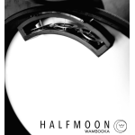 WAMBOOKA HALF MOON TAMBOURINE 