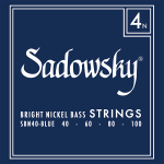 Sadowsky SBN40 Corde  basso elettrico 40-100 Blue Label Nickel