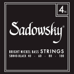 Sadowsky SBN40-1 Corde  basso elettrico 40-100 Black Label Nickel