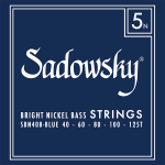 Sadowsky SBN40B Corde  basso elettrico 40-125 Blue Label Nickel