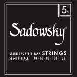 Sadowsky SBS40B-1 Corde  basso elettrico 40-125 Black Label Steel