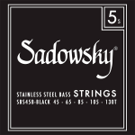 Sadowsky SBS45B-1 Corde  basso elettrico 45-130 Black Label Stainless Steel