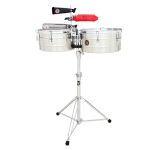 Latin Percussion LP256-S Timbali Tito Puente Stainless Steel