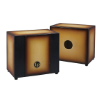 Latin Percussion M1401VSB Cajon Matador Triple Percussion