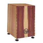 Latin Percussion LP1447 Cajon Americana Angled in Cedro massello