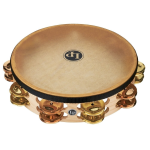 Latin Percussion LP384-AL Tamburelli Fila doppia con pelle, Pro 10