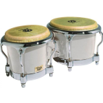 Latin Percussion LP200XF-WH Bongos Fiberglass