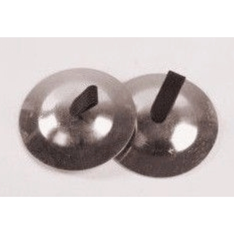 Honsuy 6510 Piattini cm.5,5 da dito. argentati Cembali