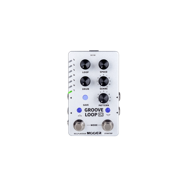MOOER Grover Loop X2 a doppio footswitch