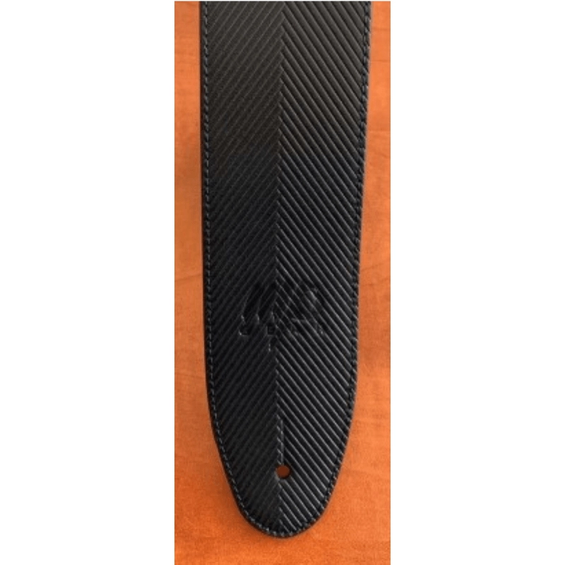 MPGEAR 10 TRACOLLA PELLE Color BLU CHEVRON Chitarra/Basso