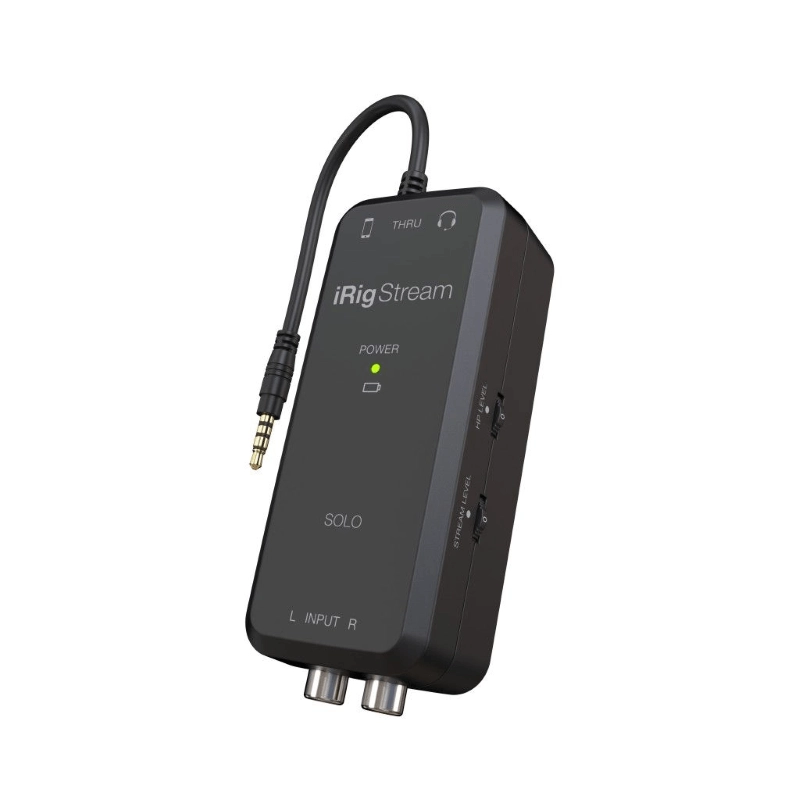 IK Multimedia iRig Stream Solo - Interfaccia audio per streaming