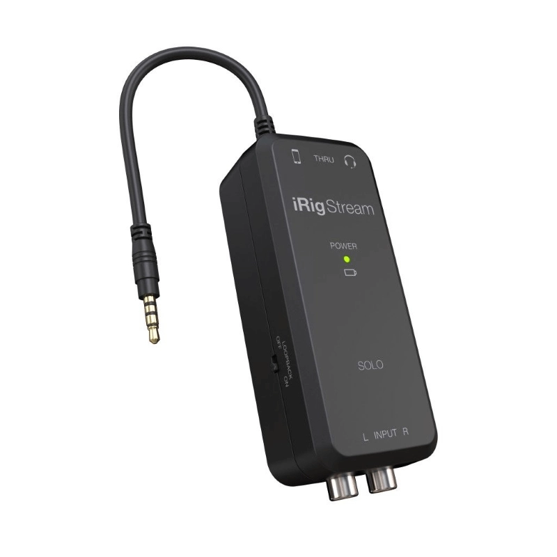 IK Multimedia iRig Stream Solo - Interfaccia audio per streaming